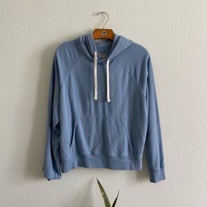 Baby Blue Everlane Pullover Hoodie